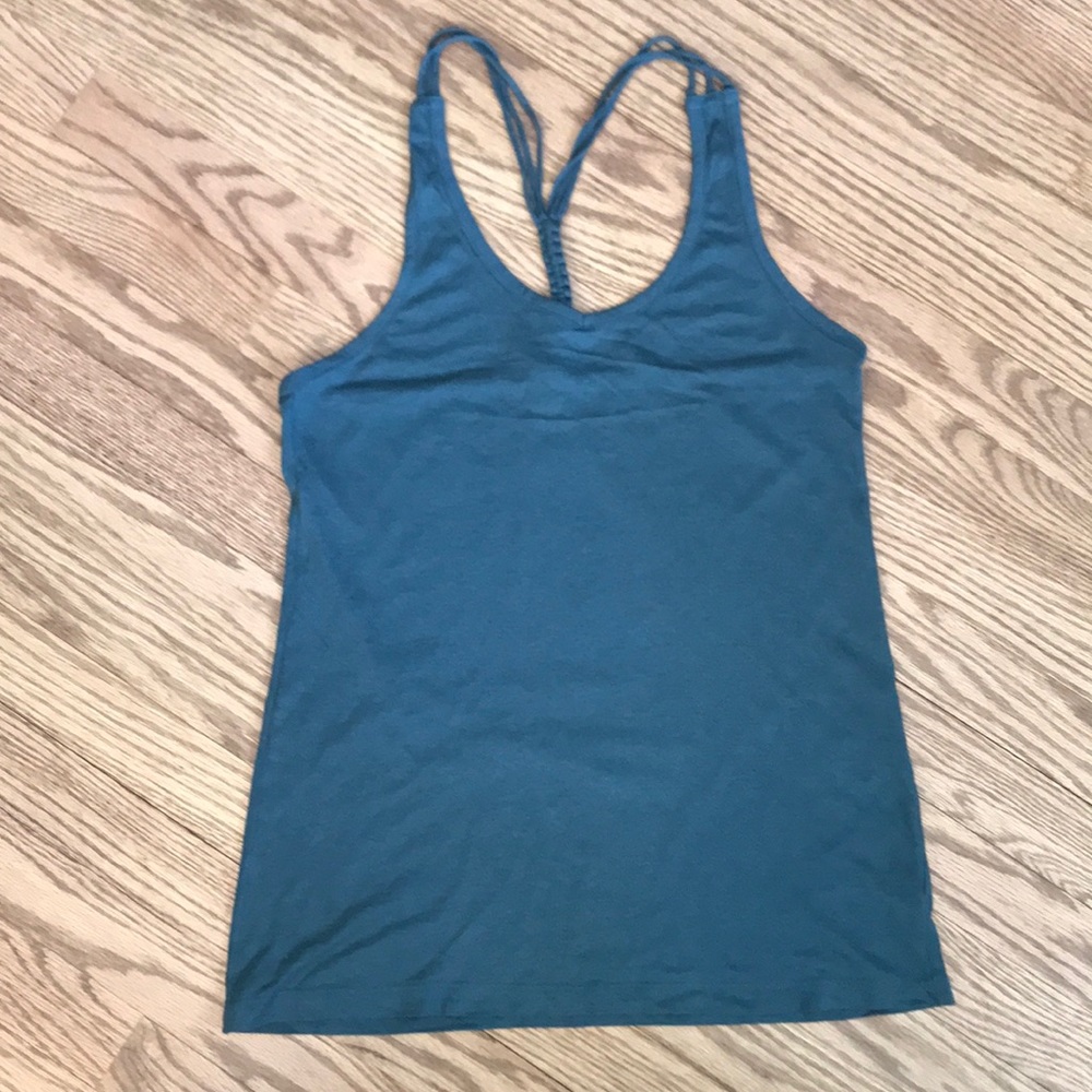 Gap turquoise tank top